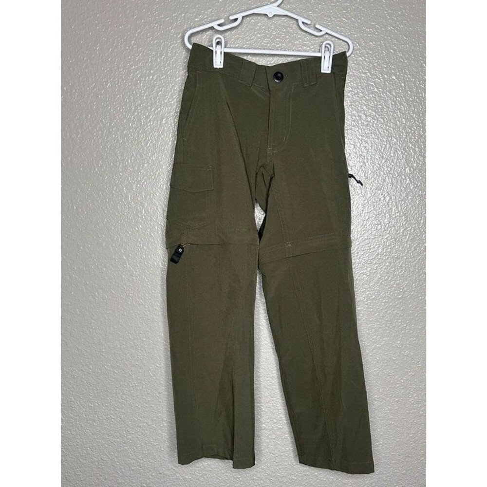 Magellan fish gear zip off pant green XS 6 6